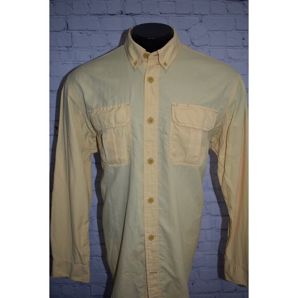 Duluth Trading Working Performance Fishing Shirt Mens Size Large Vented Nylon - Picture 1 of 8